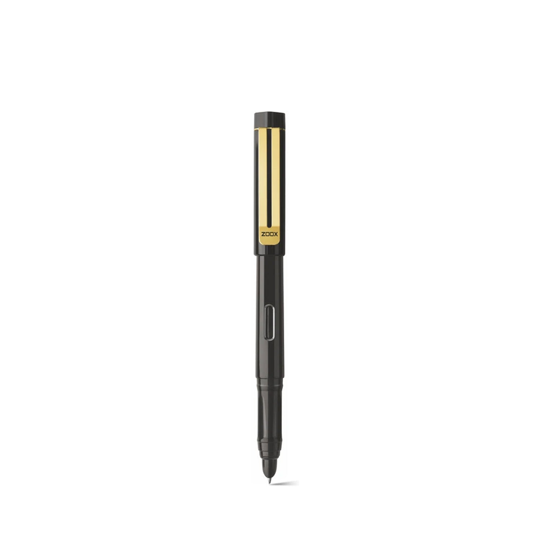 Zoox Ink-it Gold A9-pen with 3 pcs Ink Cartridge, 1 pc Ink Converter
