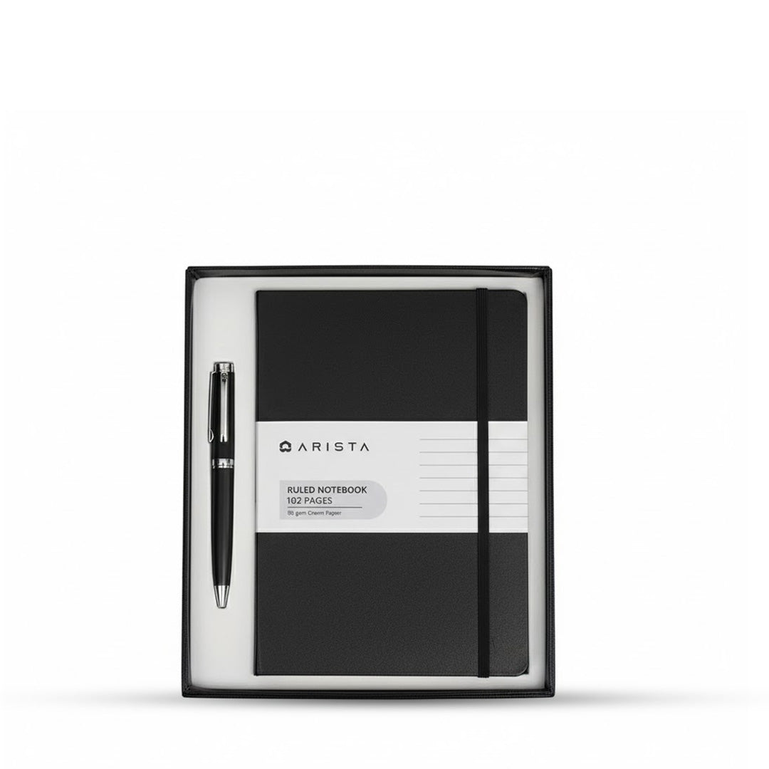 Arista Ballpoint Pen With A5 Note Book
