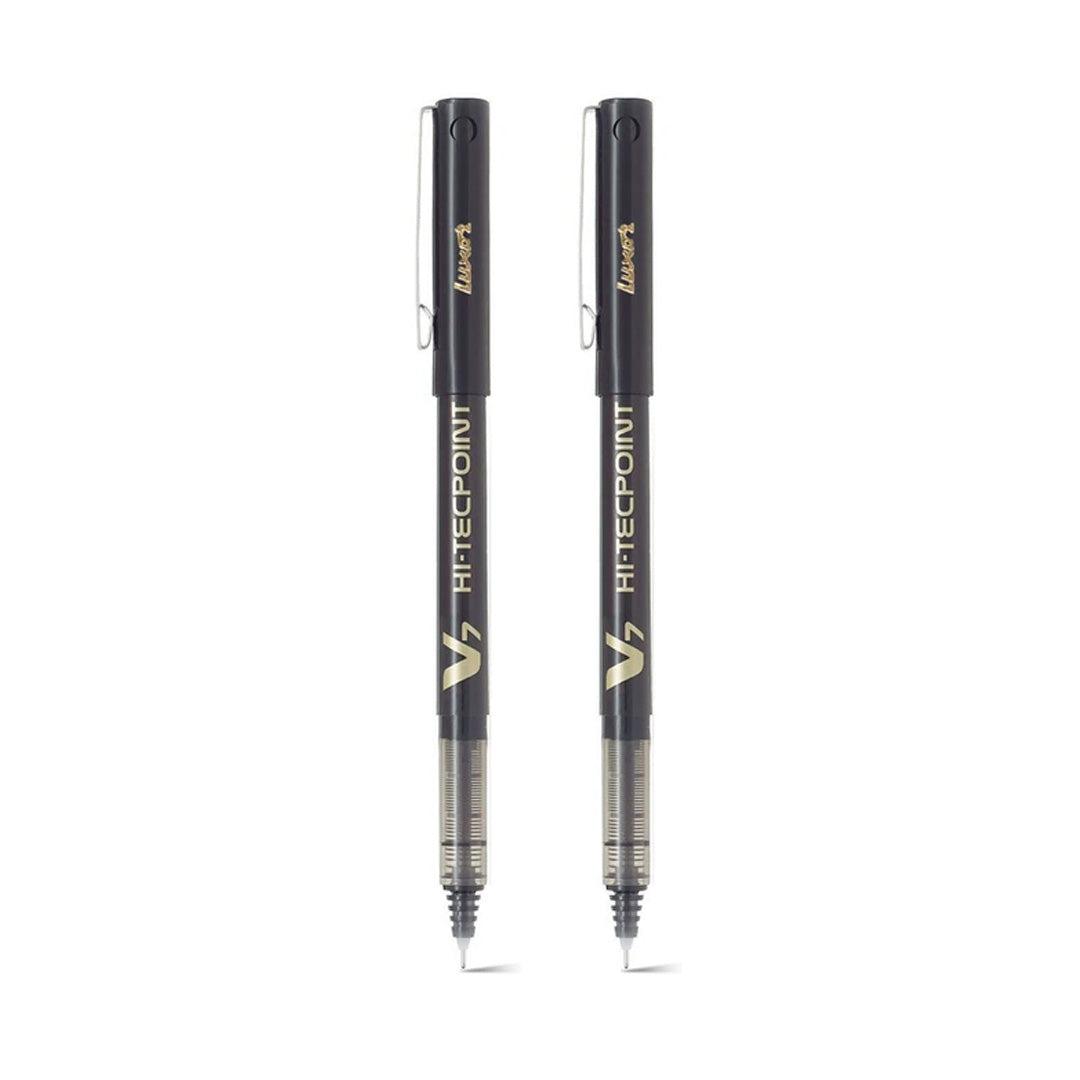 Pilot V7 Hi-Techpoint Roller Ball Pen Set