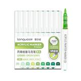 Blue Fruit Acrylic Water-Based Marker Pen Pack of 9