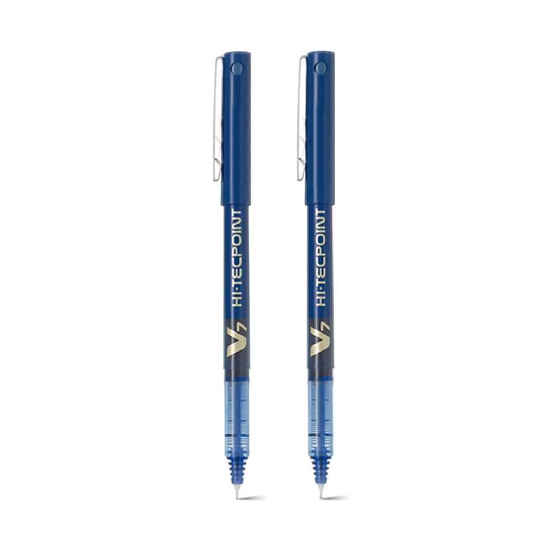 Pilot V7 Hi-Techpoint Roller Ball Pen Set