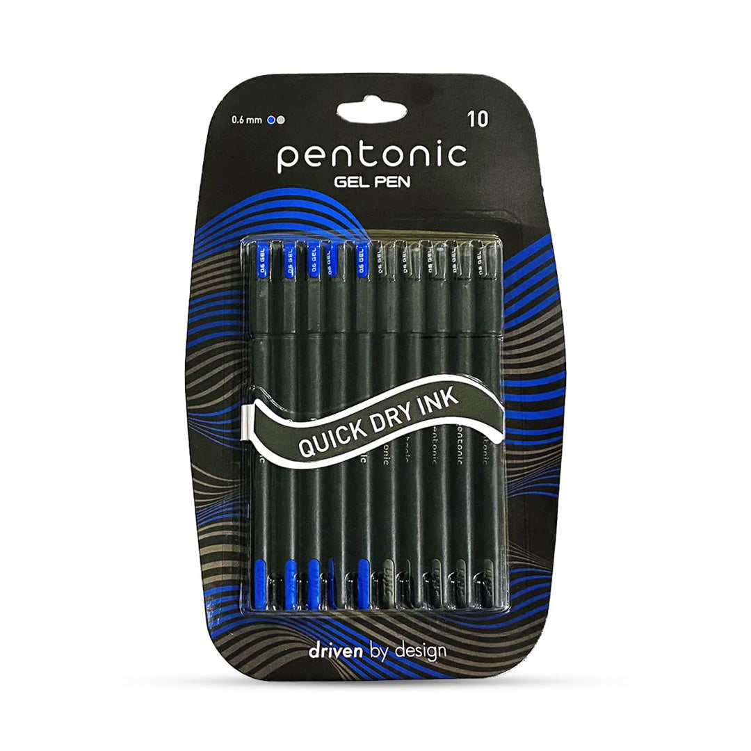 Pentonic 0.6mm Quick Dry Ink Gel Pens set