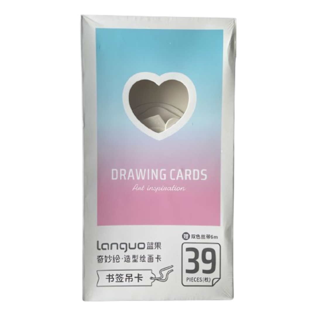 Blue Fruit Drawing Cards Art Inspriration