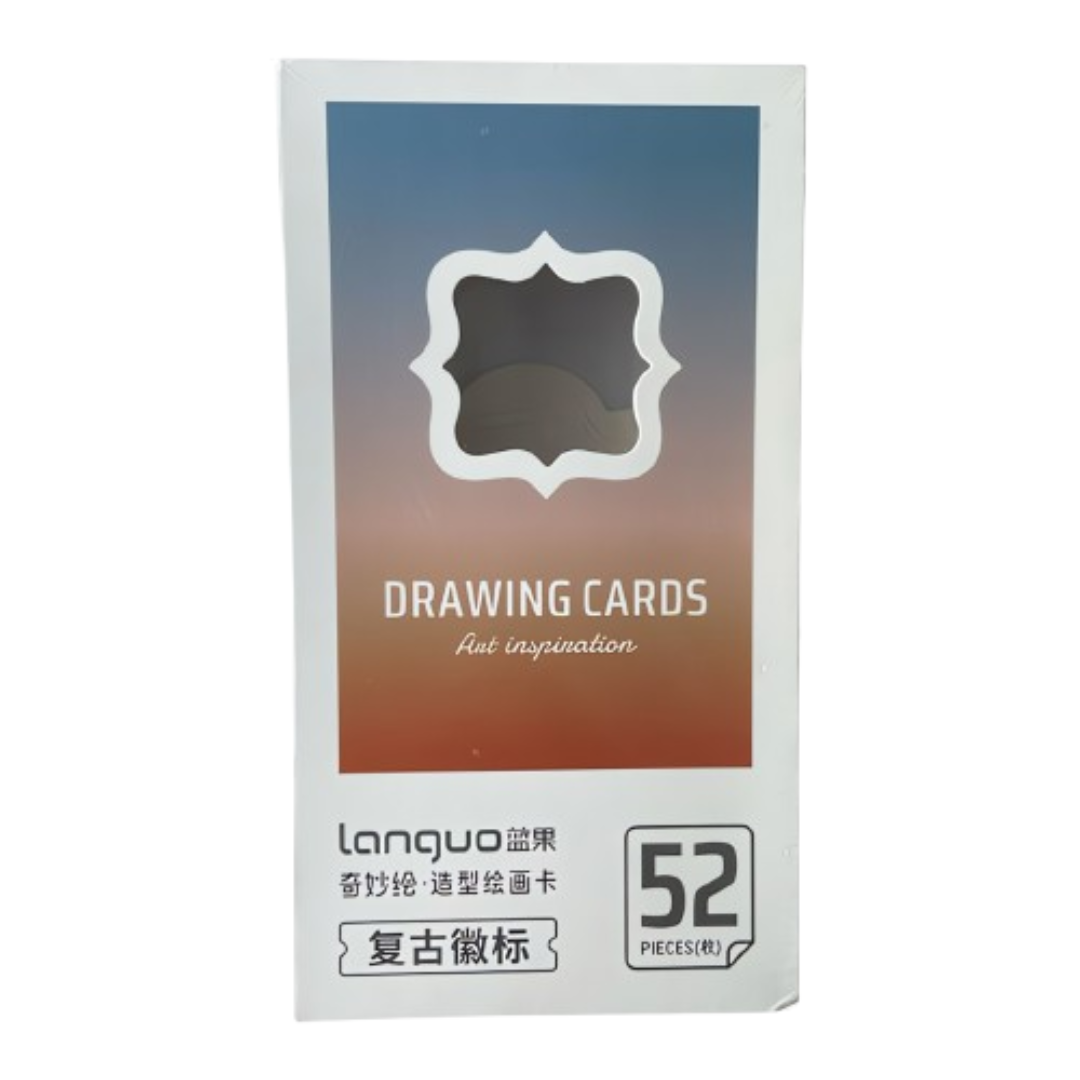 Blue Fruit Drawing Cards Art Inspriration