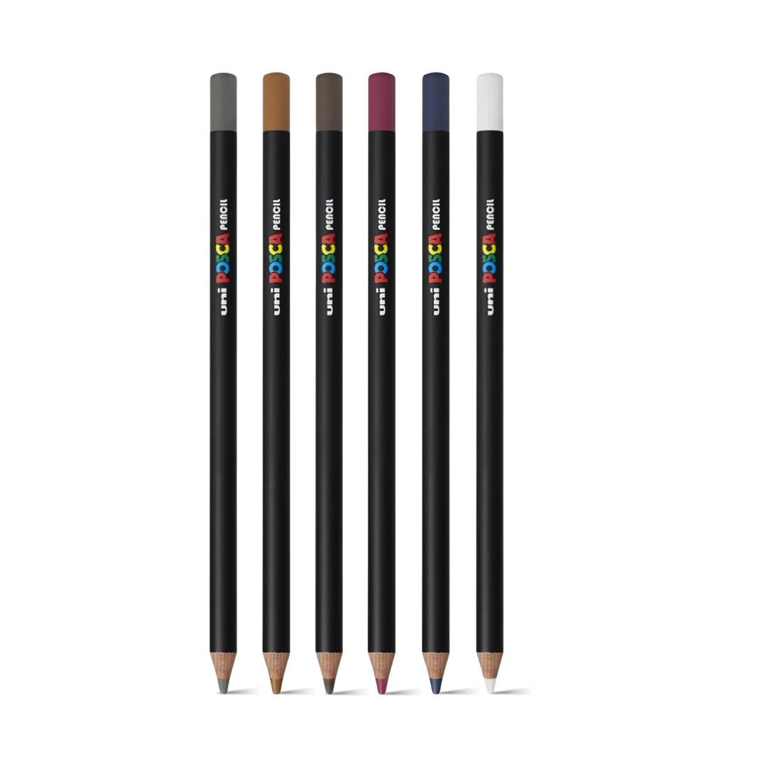 Uni-Ball Posca Coloured Pencil Set