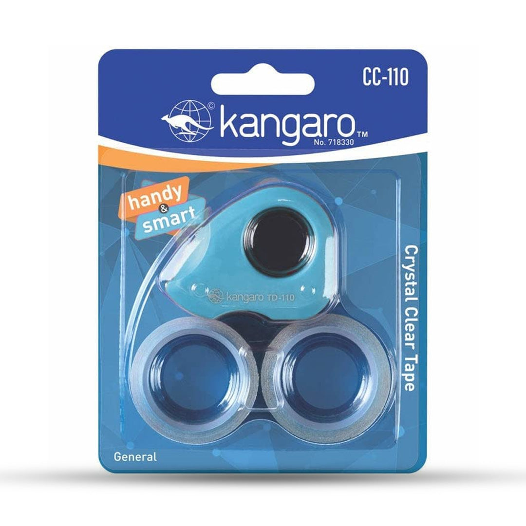 Kangaro Handy & Smart Crystal Clear Tape Dispenser