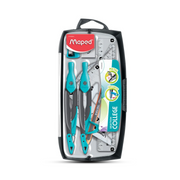 Maped Metal 9pcs Ruler Set