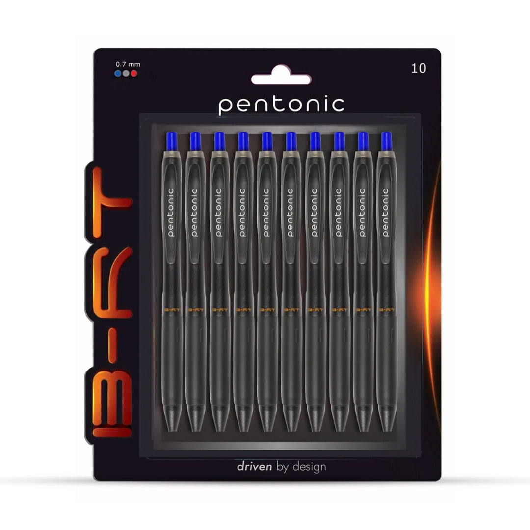 Pentonics 0.7m Ball Point Pen Blister Set