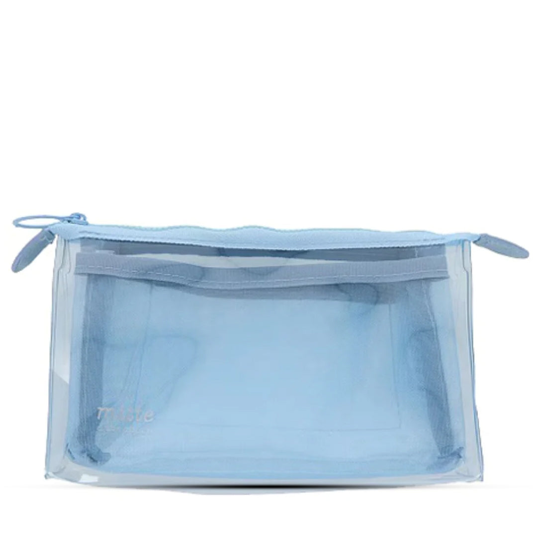 Sun Star Mesh Mitte Clear Pouch