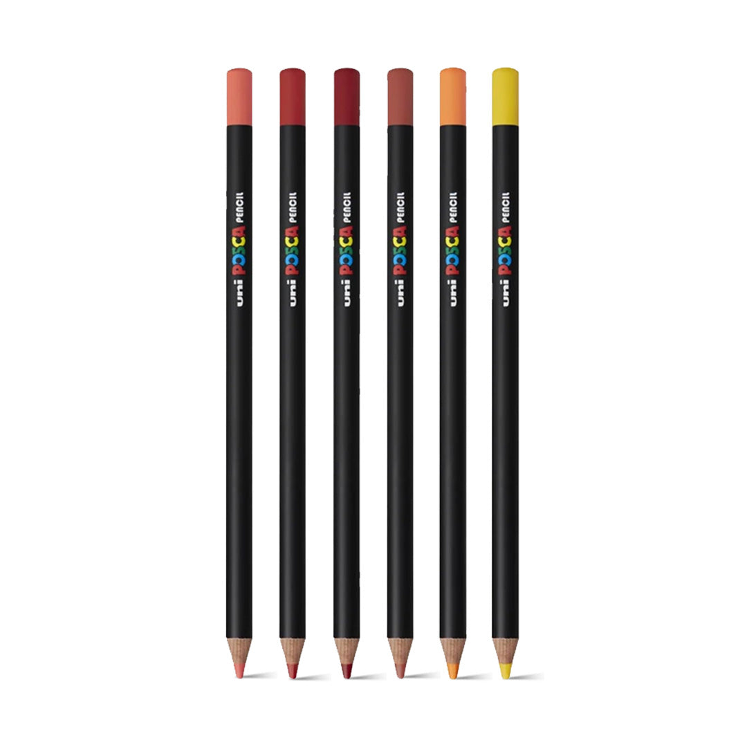 Uni-Ball Posca Coloured Pencil Set