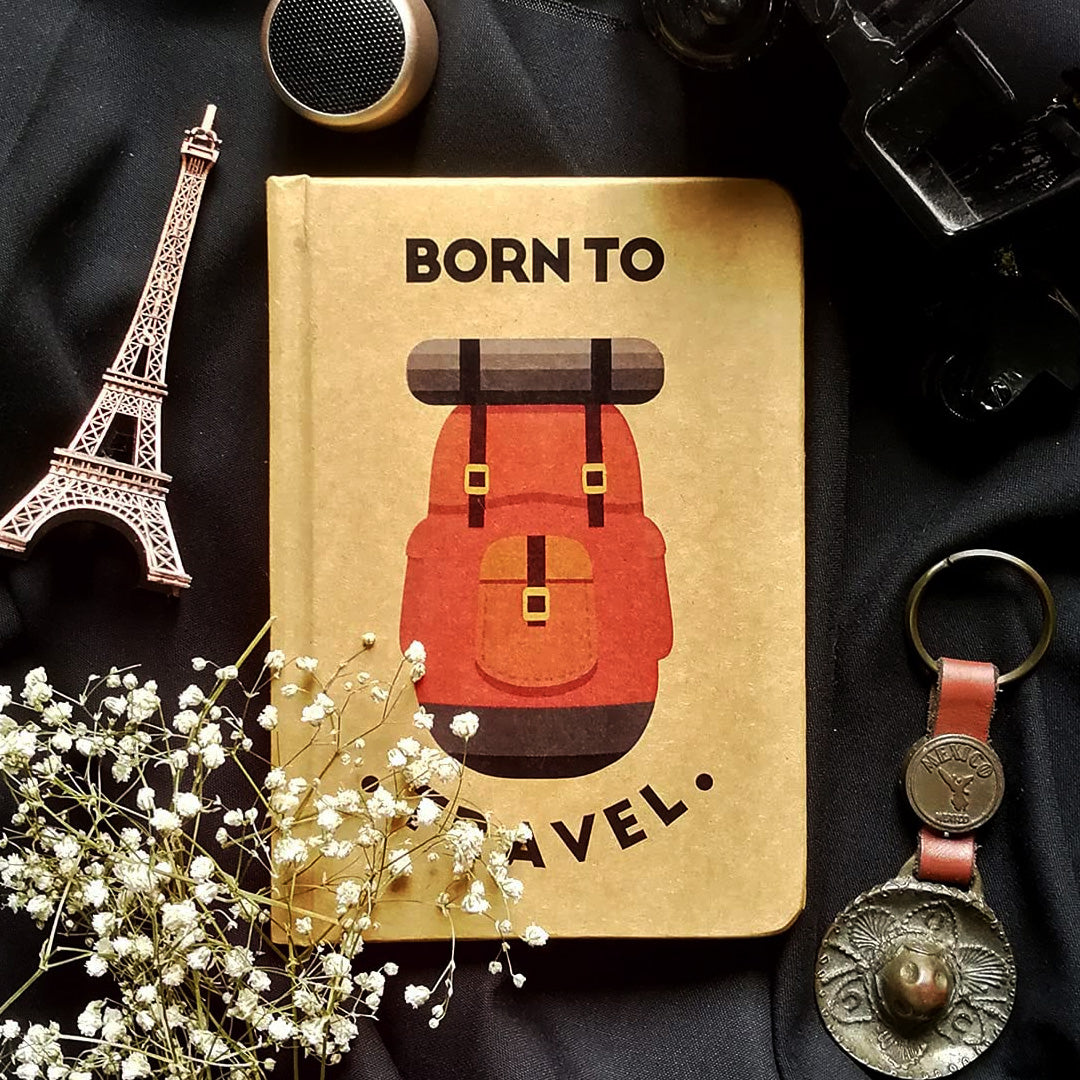 Mooch Handcrafted Diary A6 Plain Notebook