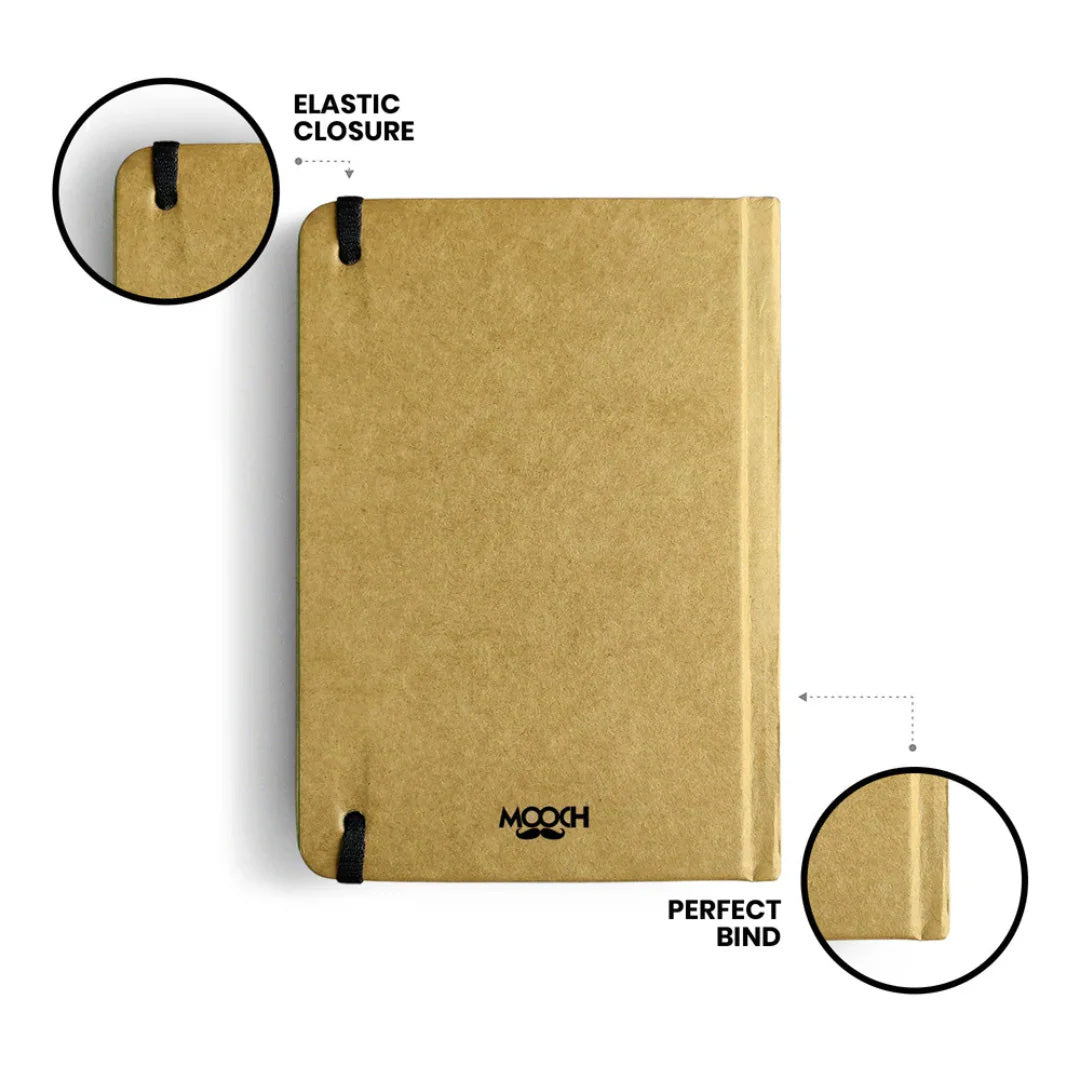 Mooch Handcrafted Diary A6 Plain Notebook