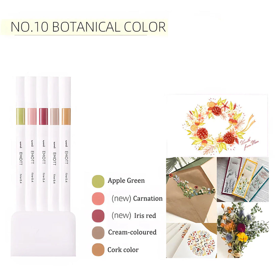 Uni Emott Pens 5-color set