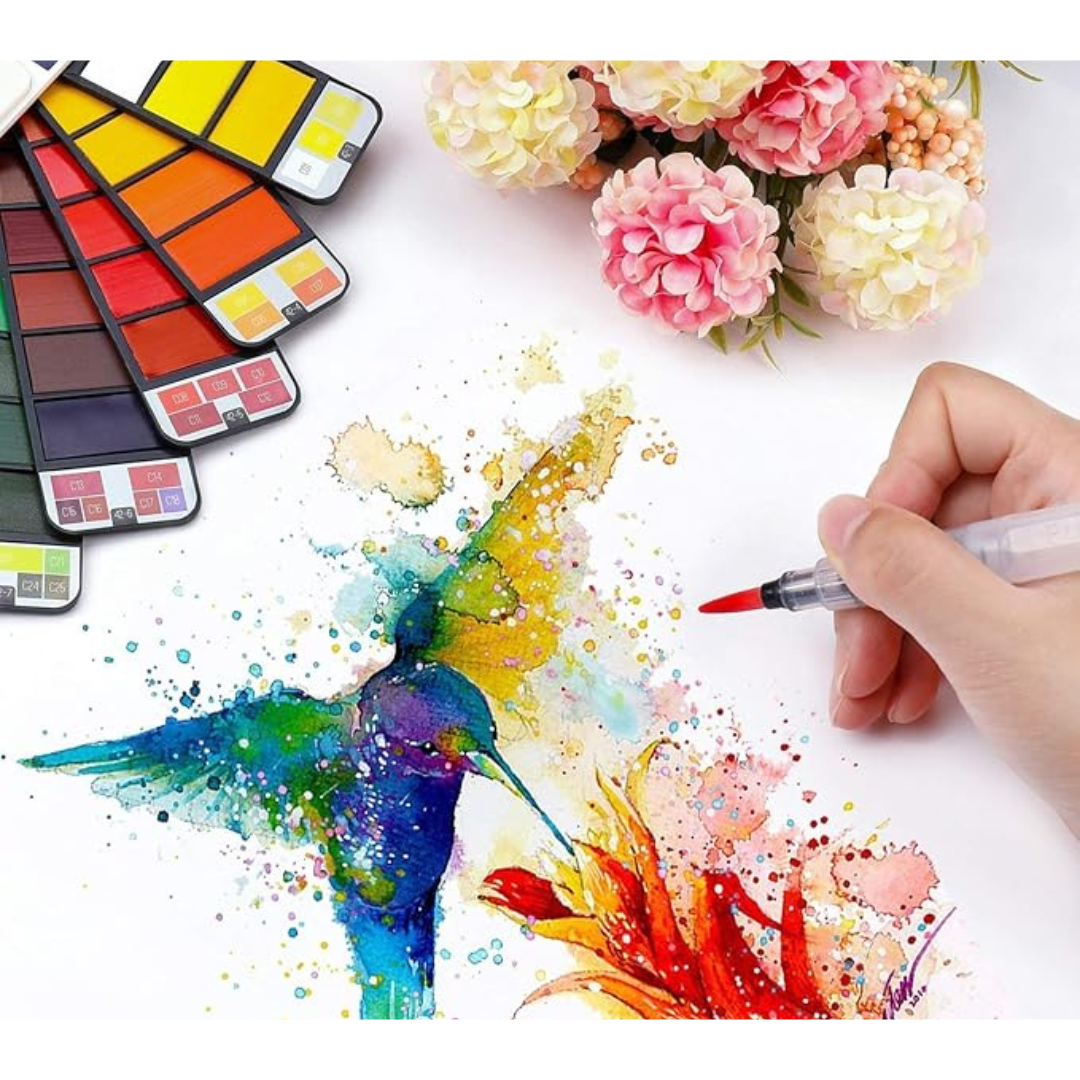 Brustro Artists Watercolour Pan - Set of 42
