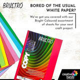 Brustro Copytinta  Bright Colour Craft Paper A4-Pack of 30 Sheets