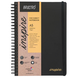 Brustro Inspire A5 Size, 1 Subject Ruled Notebook