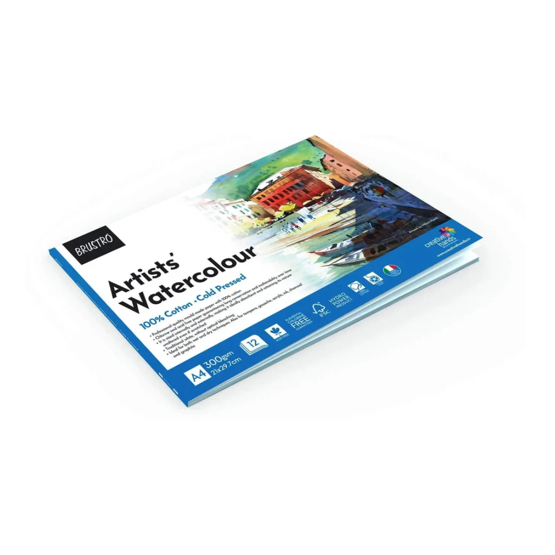 Brustro Artist Watercolour Cold Pressed Pad