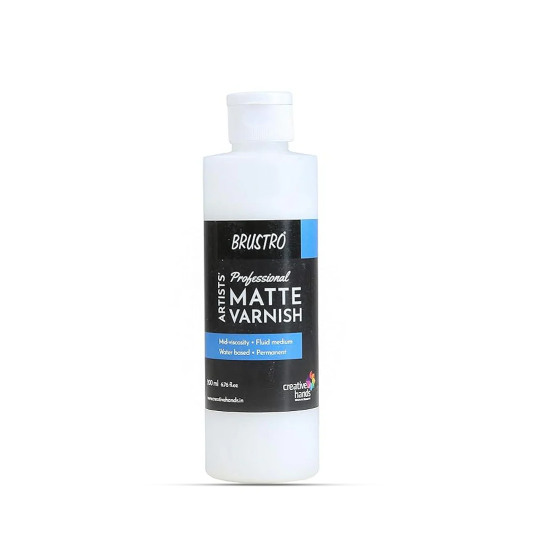 Brustro 200ml Artist's Matte Finish Professional Varnish