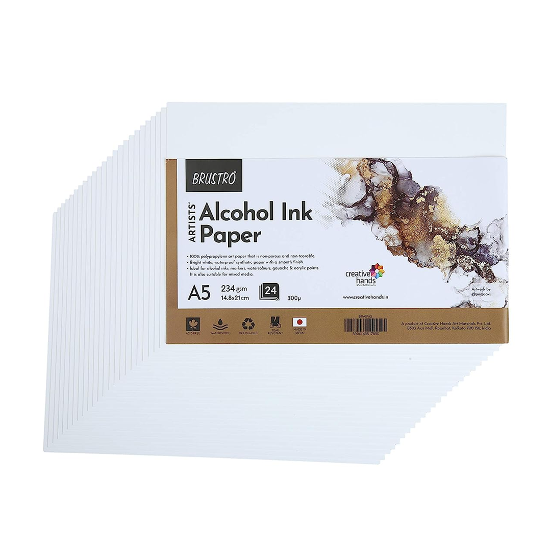 Brustro Artists Alcohol Ink Paper