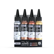 Brustro Artists Metallic Acryclic Color Calligraphy