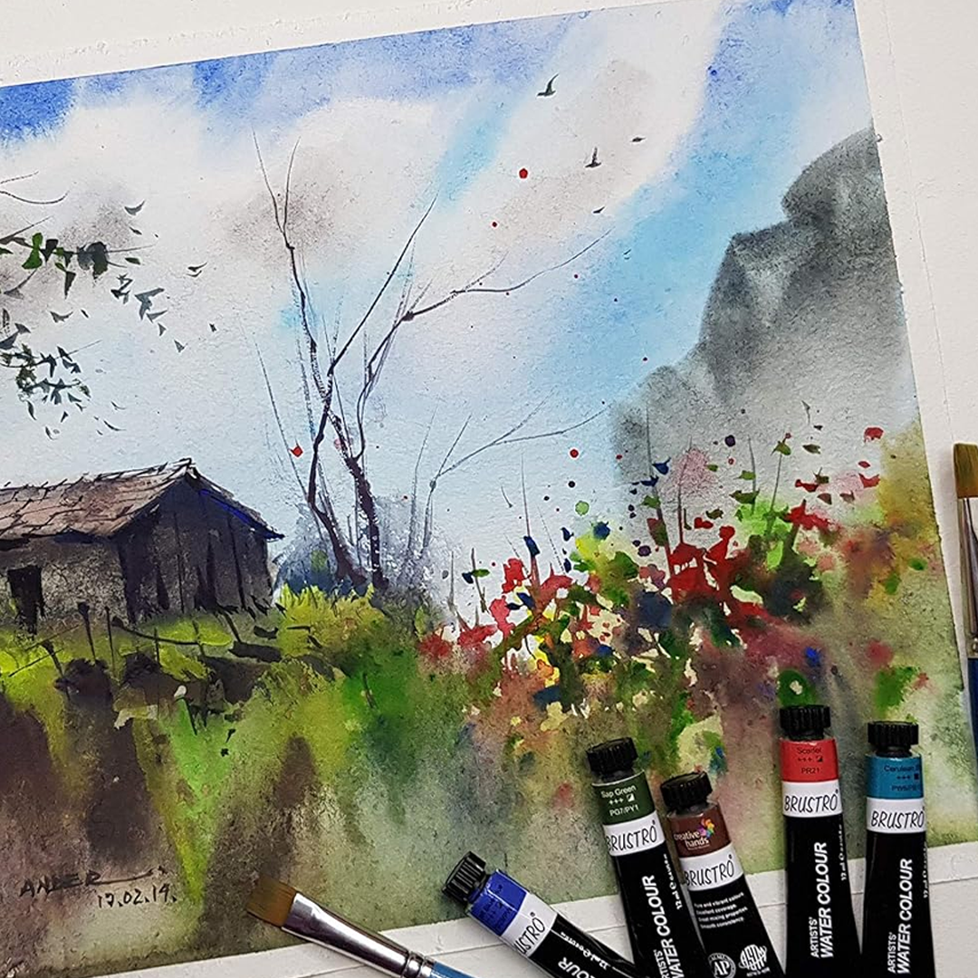 Brustro Artists Watercolour Tubes