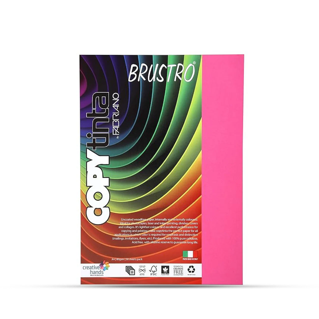 Brustro A4 Copytinta Bright Colour Craft Paper