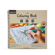 Brustro DIY Colouring Book for Adults