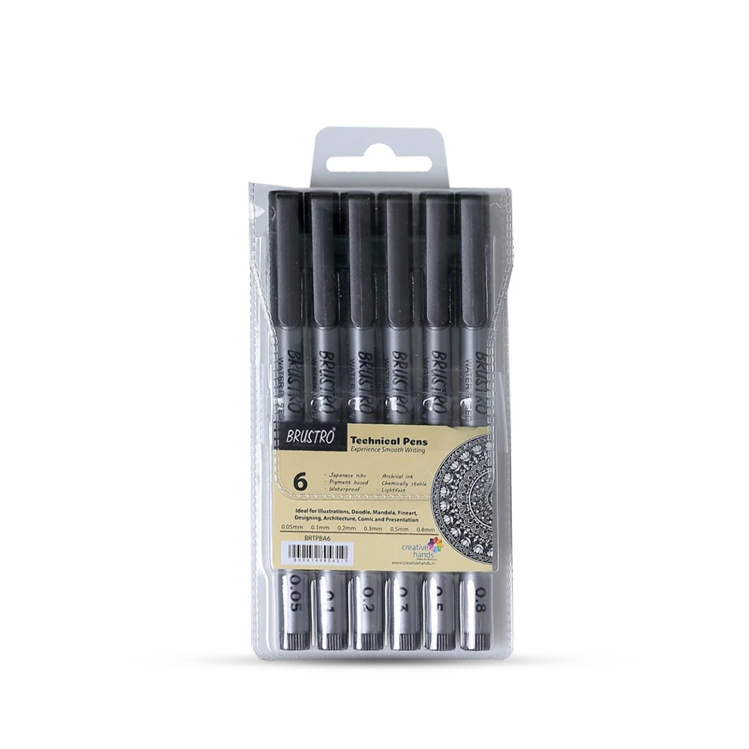 Brustro Technical Black Pen
