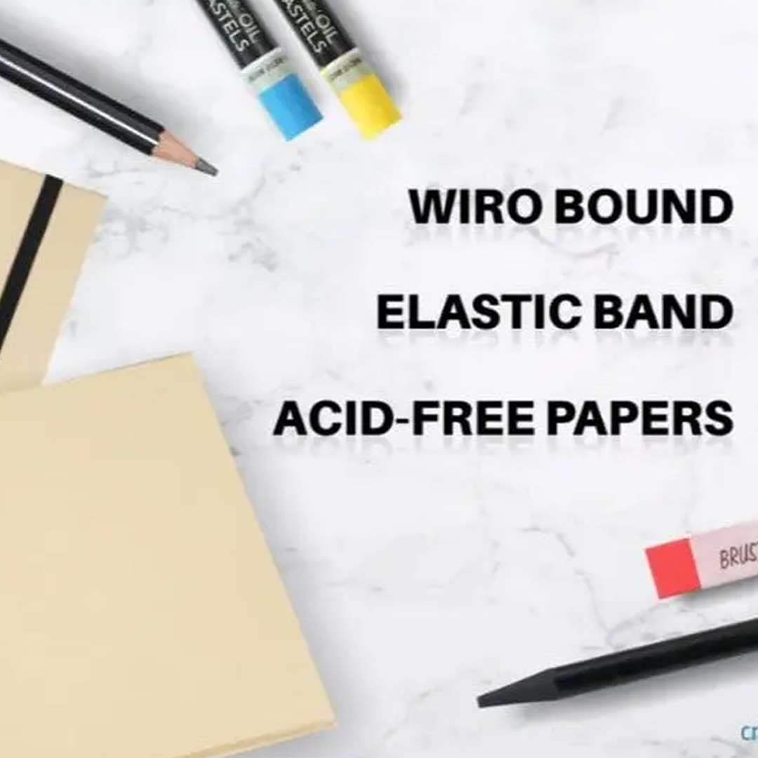 Brustro Toned Paper A4 Kraft Sketchbook