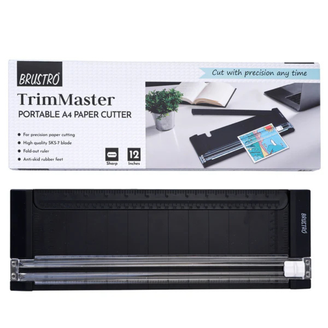 Brustro Trim Master Portable A4 Paper Cutter -12 Inches