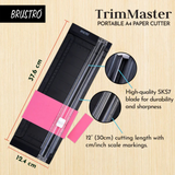 Brustro Trim Master Portable A4 Paper Cutter -12 Inches