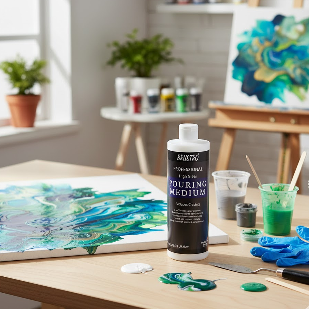 Brustro Professional High Gloss Pouring Medium