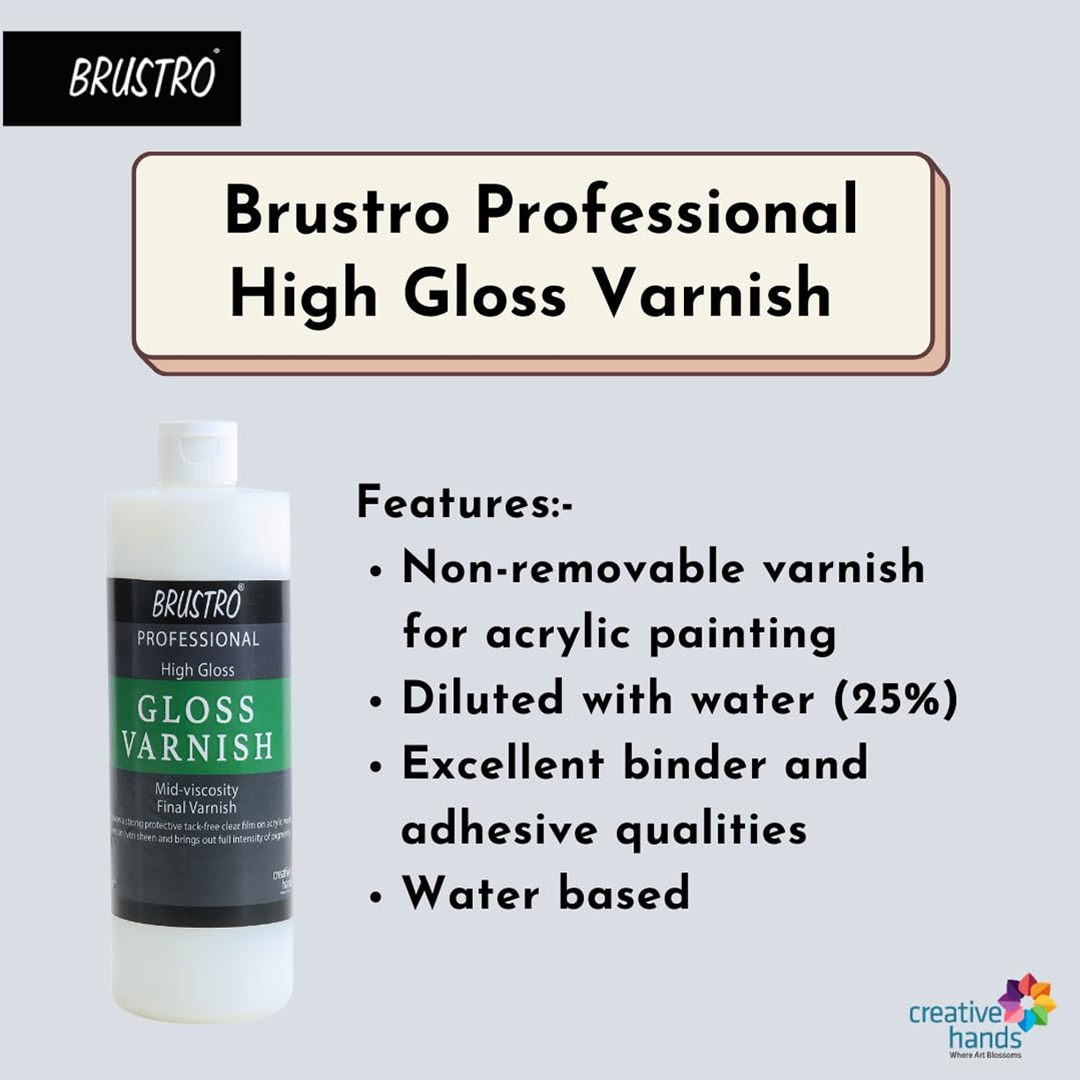 Brustro Professional High Gloss Pouring Medium