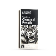 Brustro Woodless Charcoal Pencils Set