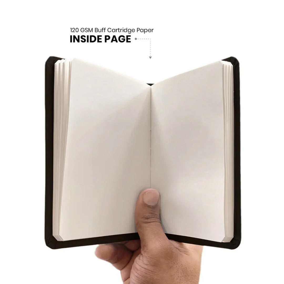 Mooch Handcrafted Diary A6 Plain Notebook