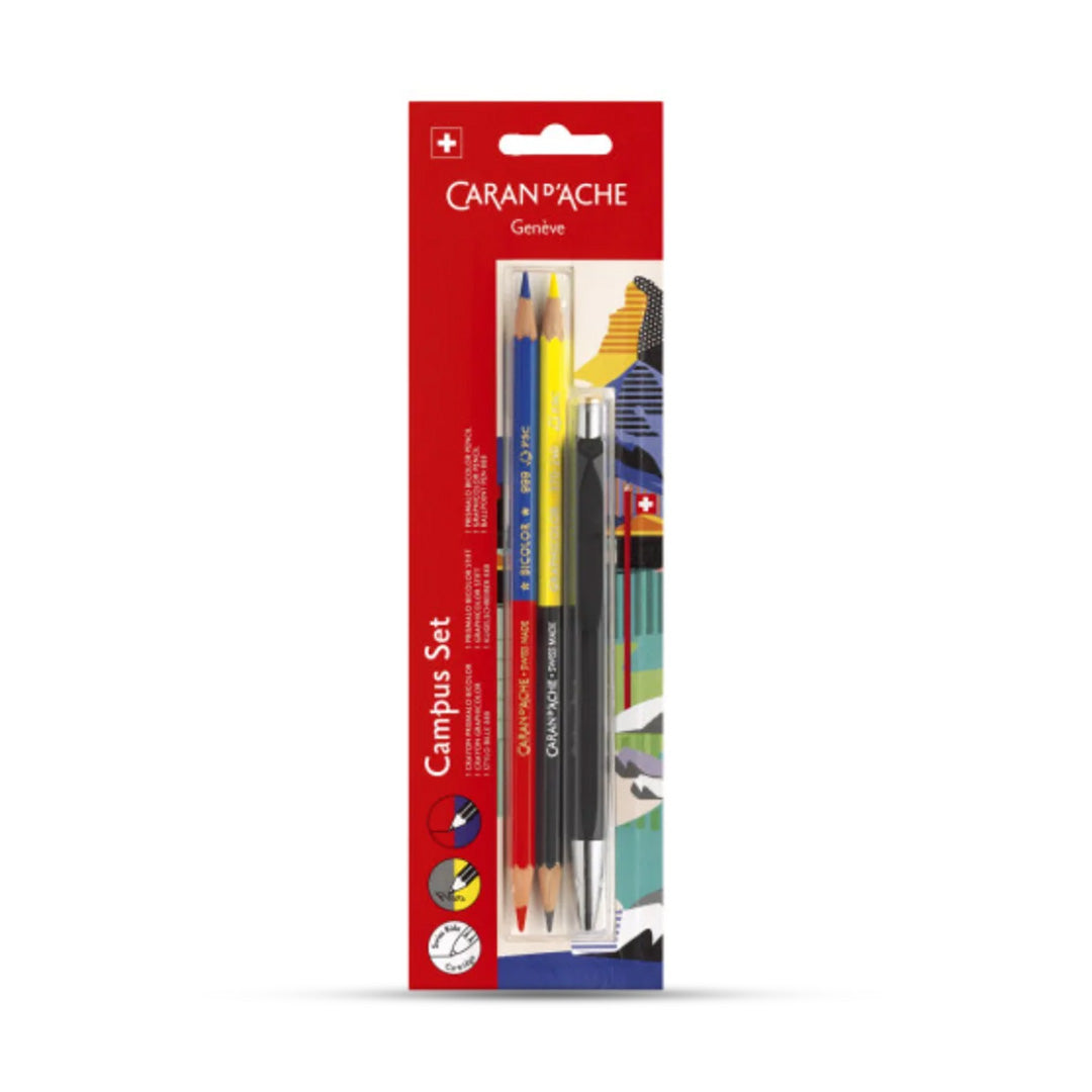 Caran D'Ache 888 pen + Graphite color 3 pcs
