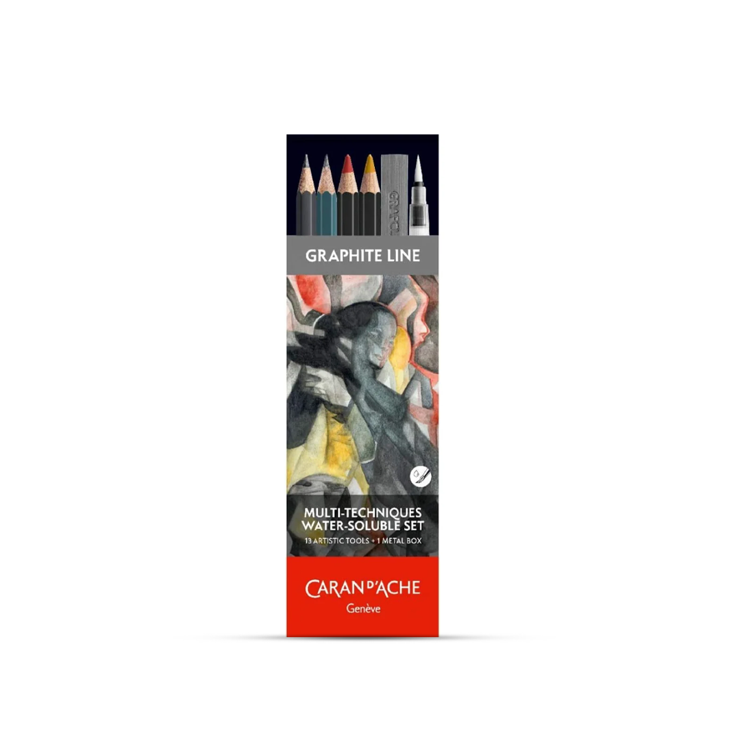 Caran D'Ache Graphite Line Multi Technic Water Soluble Set