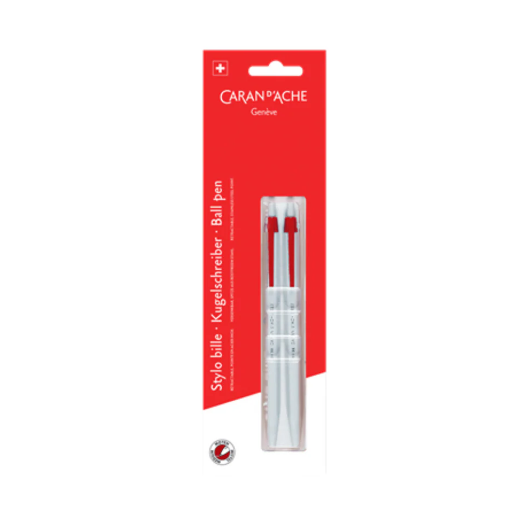 Caran D'Ache Retractable Pen Metal Cartridge Set