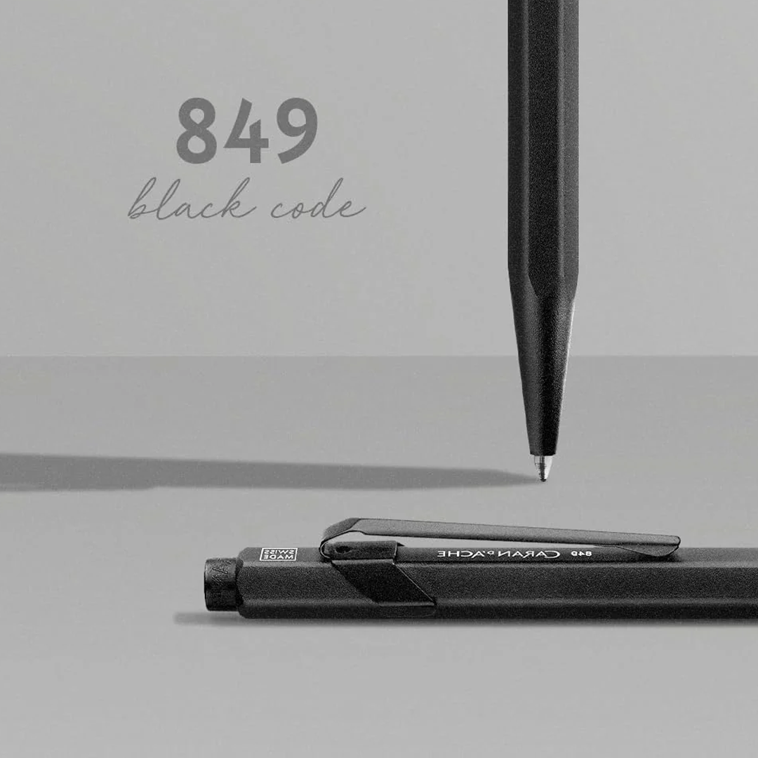 Caran d'ache Ballpoint Pen - 849 Black