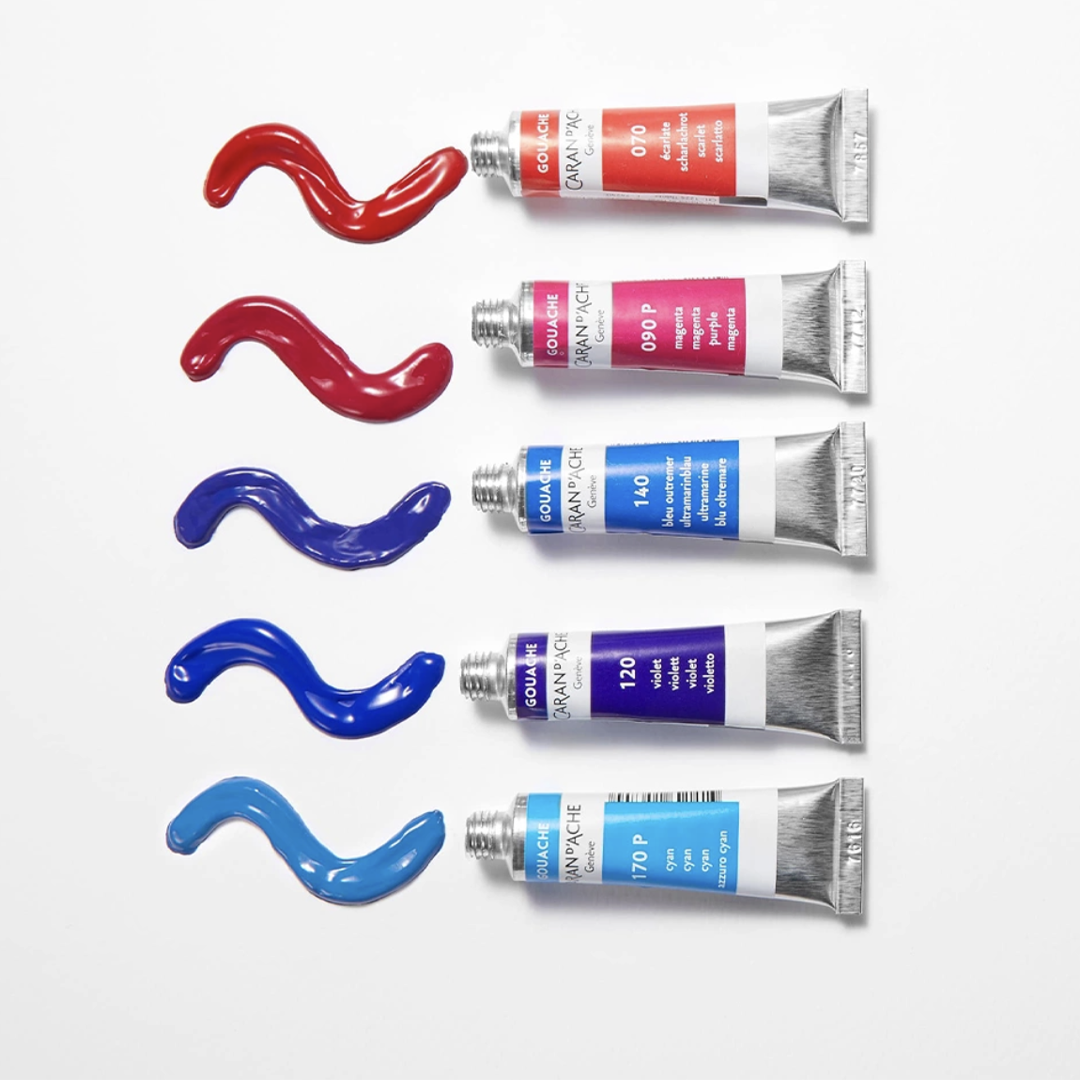 Caran D'ache Gouache Studio 12 Tubes - 10ML