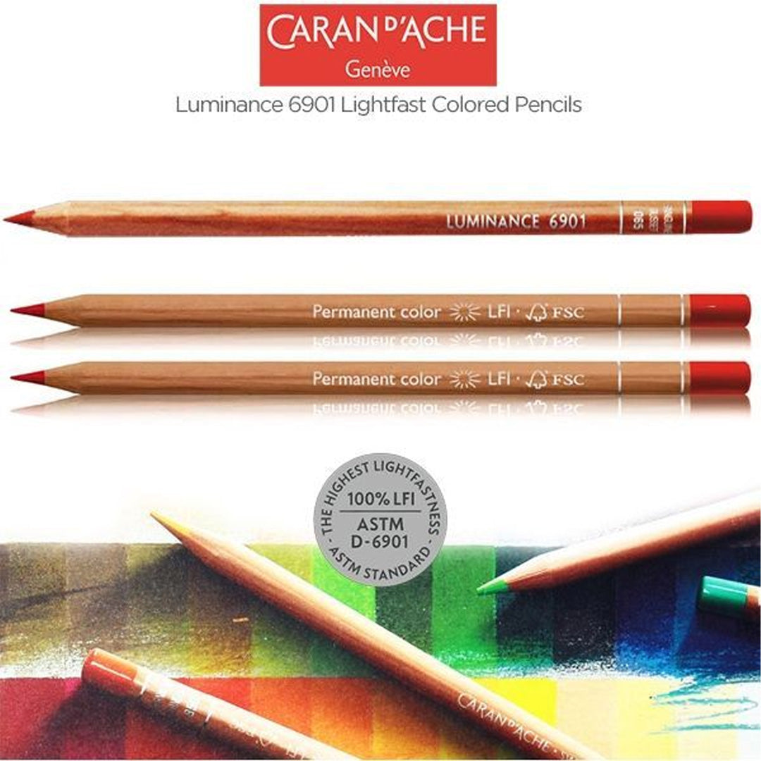 Caran d'ache Luminance Colour Pencil-100 Shades