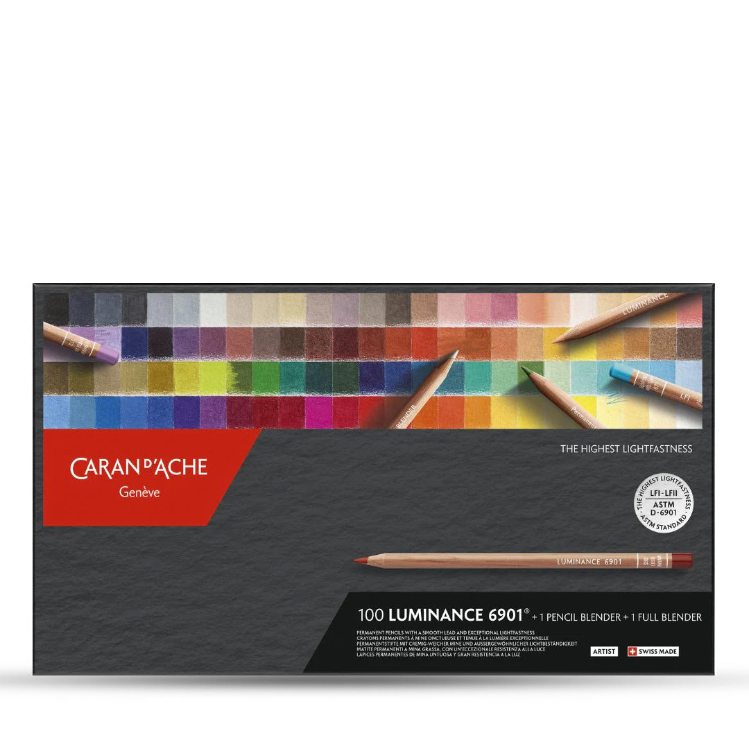 Caran d'ache Luminance Colour Pencil-100 Shades