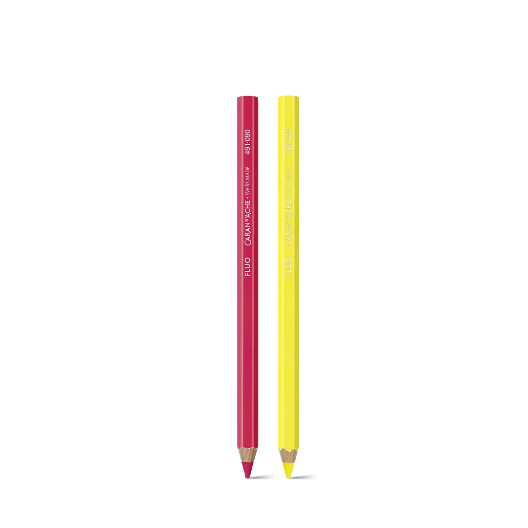 Caran d'ache Maxi Fluo 6mm Color Pencils