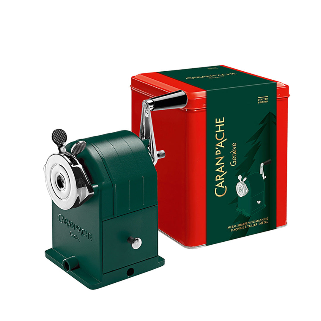 Caran d'ache Metal Sharpner Wonder Forest Green Edition
