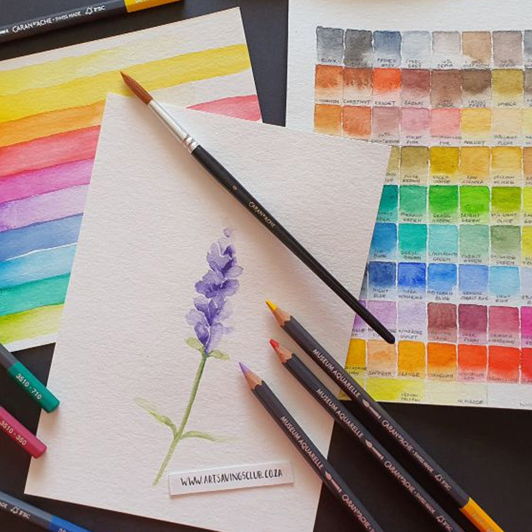 Caran d'ache Museum Aquarelle Color Pencil Set