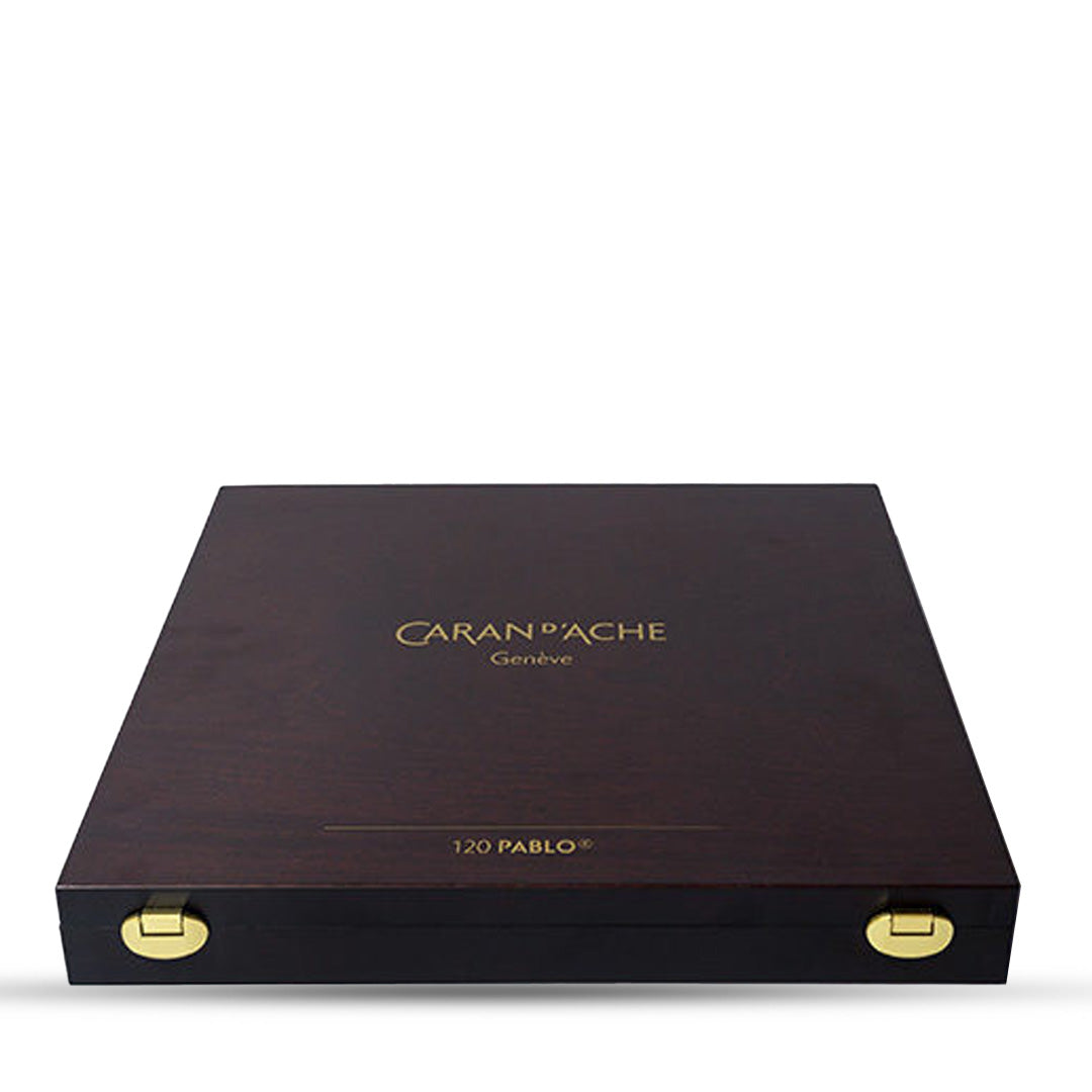 Caran d'ache Pablo Colour Pencils 120 Shades Wooden Box