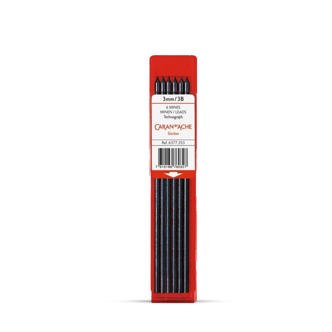 Caran d'ache Technograph Graphite 3 mm Set
