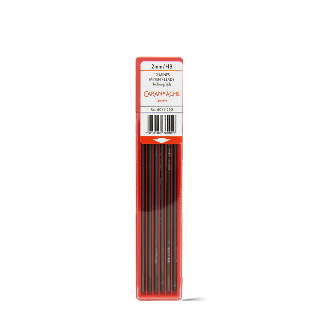 Caran d'ache Technographite Leads 2 mm Set