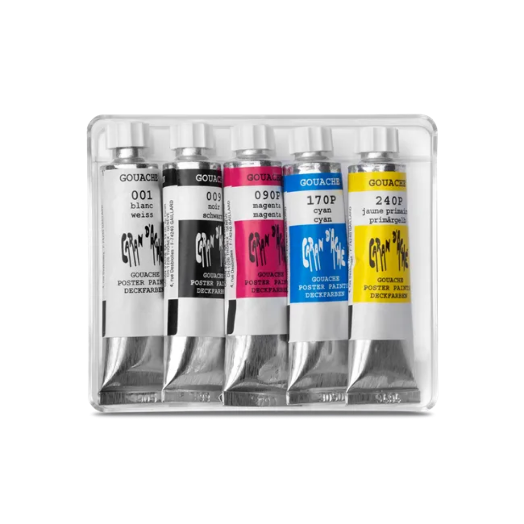 Caran d'ache Gouache Studio Colour Tubes Set