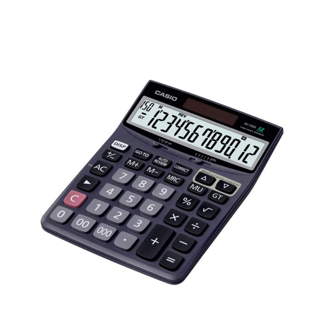 Casio 150 Steps Check and Correct Desktop Calculator with Bigger Screen/Keys